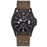 Reloj de Pulsera de Cuarzo Automático de Marca XINEW Correa de Cuero de Moda Casual para Hombres - details 21