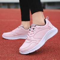Zapatillas de deporte de cuero para mujer, zapatos deportivos ultraligeros de talla grande, primavera y otoño - details 15