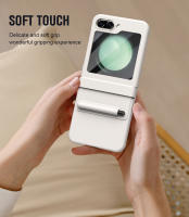 Funda de cuero oficial de lujo para Samsung Galaxy Z Flip 5, Protector de pantalla de vidrio, bolígrafo táctil - details 10