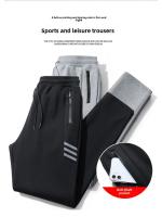 Pantalones de Chándal Finos de Verano para Hombre Pantalones con Bolsillo Antirrobo, Ajuste Suelto, Venta al por Mayor - details 6