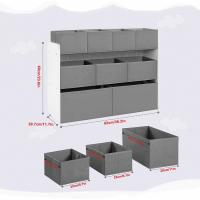 Organizador de Juguetes para Niños Estante de Almacenamiento de 3 Niveles con 6 Cajas Extraíbles - details 8