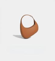 Bolso de mano de cuero vegano cervino con asa superior para mujer, bolso de mano con diseño de media luna cruzada, bolso versátil, mochila de lujo de alta gama - details 1