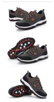Zapatos de senderismo para hombre, zapatos impermeables de cuero PU para exteriores, zapatillas tácticas resistentes al desgaste para senderismo, caminar y cazar - details 18