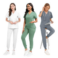 Trajes médicos para mujer, uniformes de enfermera, ropa de trabajo para hospital - details 3