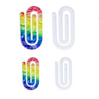10 Uds. Marcapáginas acrílicos DIY, adornos en blanco para sublimación, Clips de papel acrílicos, marcapáginas transparentes sin terminar - details 4