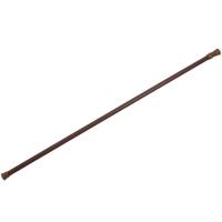 Varillas extensibles con resorte telescópico, Riel de cortina de tensión, 70-120cm, color madera - details 1