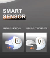 Lámpara de Uñas UV LED Profesional de 380W Secado Rápido para Uñas de Gel con 81 LEDs - details 3