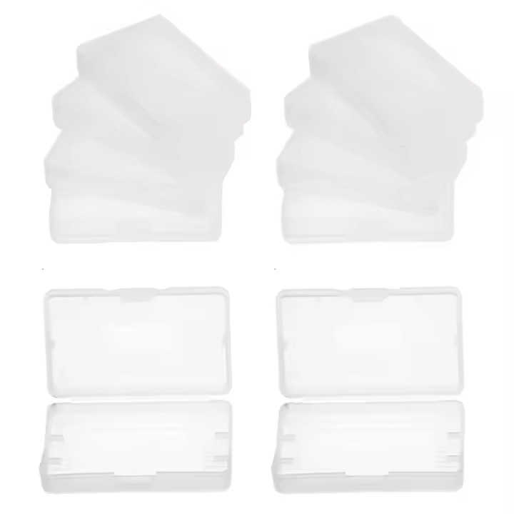 Almacenamiento de tarjetas de juego, cubierta antipolvo, caja de carcasa antipolvo, funda para tarjetas de juego, funda Advance para tarjetas GBA, funda para cartuchos de juego - 1