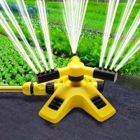 Juego de tubería de agua giratoria automática, rociador de riego para jardín, césped, patio, 360 grados - details 0
