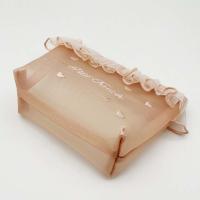 Bolso Simple de malla para cosméticos, bolsa de lavado con cremallera, bolsa de almacenamiento de malla, bolsa de pañuelos, organizador de artículos de tocador de gran capacidad para mujer - details 21