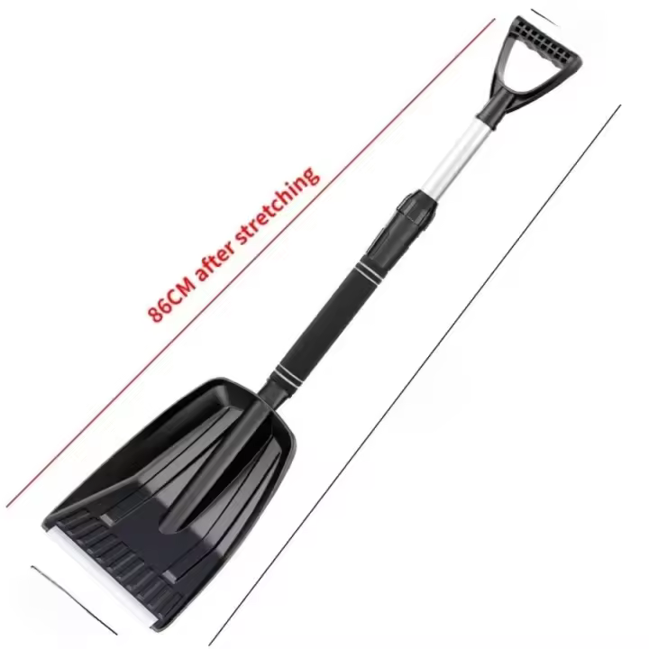 Shovel Portátil Antideslizante Y No Congelante Para Limpieza De Nieve Manual Herramienta De Eliminación De Nieve Gruesa Desmontable - 1