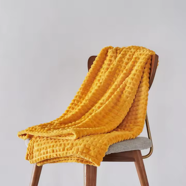 Manta de forro polar suave para sofá, mantas decorativas de franela cálidas y súper acogedoras, manta de felpa ligera para sofá - 1