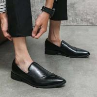 Zapatos de hombre antideslizantes de piel de vaca de cuero genuino chino 2023 - details 12