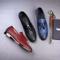 Zapatillas de terciopelo para hombre, zapatos informales con borlas, suela de goma de cuero genuino, uso cómodo, nuevos productos, 2023 - details 7