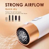 Estilizador de cabello profesional 5 en 1 Rizador de bajo ruido, alisado, secado de cabello, cepillos de aire caliente de 1000W - details 2