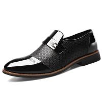Zapatos de Negocios para Hombres Punta Afilada Cómoda Suela de Pegaje Oxfords de Negocios para Fiesta, Boda, Oficina - details 5