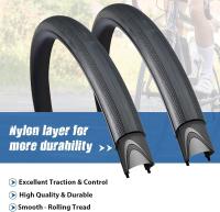 ZUKKA Road 2 Pack Neumáticos de Reemplazo Resistentes al Desgaste para Bicicletas 700 * 28C/32C - details 3