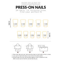Uñas de pico de pato rosa con lazo para mujeres, uñas suaves e inofensivas, amantes de la manicura y bloggers de belleza - details 3