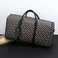 👜 👝 🎒 ⭐ ⭐ ⭐ Bolso bandolera Bolso de viaje de gran capacidad Bolso de viaje de negocios corto portátil europeo y americano para hombres Bolso de equipaje Bolso de embarque Bolso de fitness - details 3
