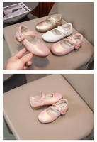 Zapatos de cuero con flores para niña, calzado plano de princesa para fiesta de boda, dulce y suave, clásico, para primavera y otoño - details 3