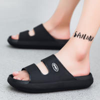 2024 Night Glow Shit Feeling Suela gruesa de EVA para el hogar para hombres Una línea para uso externo con zapatillas antideslizantes - details 30