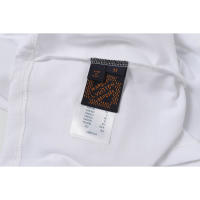 Las mejores camisas casuales básicas de moda de verano, camisetas holgadas de algodón puro para hombres y nuevas camisas de manga corta para parejas con estampados de logotipos en la parte delantera. - details 9