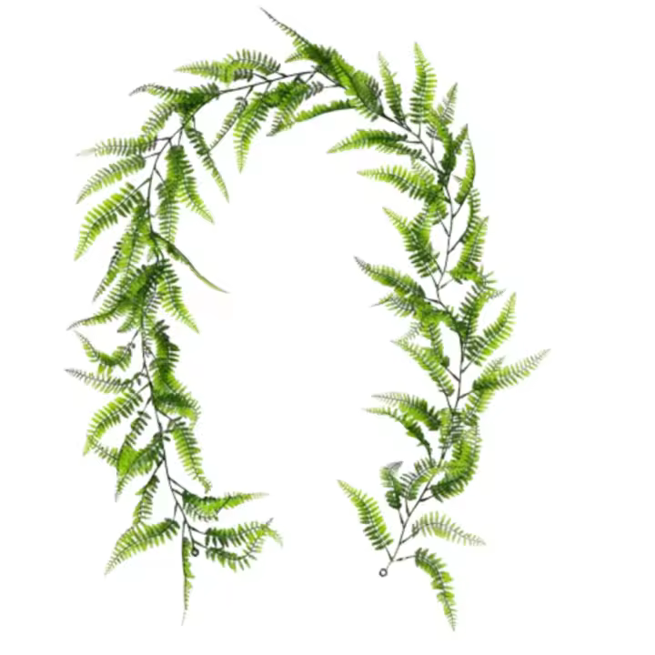 Guirnalda Floral de primavera de follaje Artificial, guirnalda Flexible de plástico, plantas colgantes, exquisita vid de hoja de primavera Artificial hecha a mano - 1