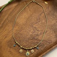 Collar Colgante De Estrella Elegante Étnica Adorno Festivo Para Mujer Metal Forma De Estrella Estilo Hip Hop/Rock - details 2