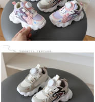Zapatillas de deporte Primavera y otoño nuevos zapatos transpirables para niños Botón giratorio informal Zapatos para niños Zapatos para papá - details 7
