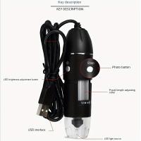 Microscopio Industrial electrónico HD 1000x, lupa portátil de gran aumento para folículo piloso y análisis de la piel - details 0