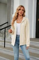 Sudadera con Capucha para Mujer Manga Larga, Bolsillo, Moda Primavera-Otoño, Tendencia 2025 - details 7