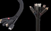 Protector de alambre para telar, funda de tubo dividida para cable de alimentación USB, Cable de Audio y vídeo, TV, ordenador, hogar y coche - details 2