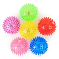 Juguete Sonoro Luminoso para Mascotas Pelota Saltarina de Goma 100% Ideal para Limpieza Dental - details 1