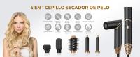 Secador de Pelo 5 en 1 para Mujer Cepillo de Peinado con 5 Accesorios Alisador de Pelo, Ondas, Moldeador de Pelo - details 5