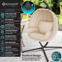Hamaca de Lujo Marco y Cojín de Asiento Suave Cojín Lateral Cojín de Asiento y Respaldo Cesta - details 19