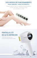 Depiladora IPL de enfriamiento, máquina de depilación láser permanente para el hogar, recortadora de Bikini, lámpara reemplazable, fotorejuvenecimiento eléctrico - details 3