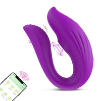 Vibrador Inalámbrico Control Remoto OOEEY para Mujeres Estimulador de Clítoris Juguetes Sexuales para Parejas Adultas Forma U Masturbador Dual - details 25