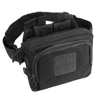 Riñonera de gran capacidad para exteriores, bolso de pecho multifuncional impermeable para escalada, bolsillo de malla, bolsa colgante de cintura de viaje duradera - details 7