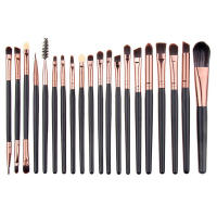 Juego de brochas de maquillaje profesional para mujer, juego de alta calidad, belleza, 20 unidades - details 2