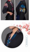 Estilo japonés Chef Sushi restaurante Kimono trabajadores masculinos y femeninos ropa de trabajo Izakaya barbacoa traje de Chef de autoservicio - details 10