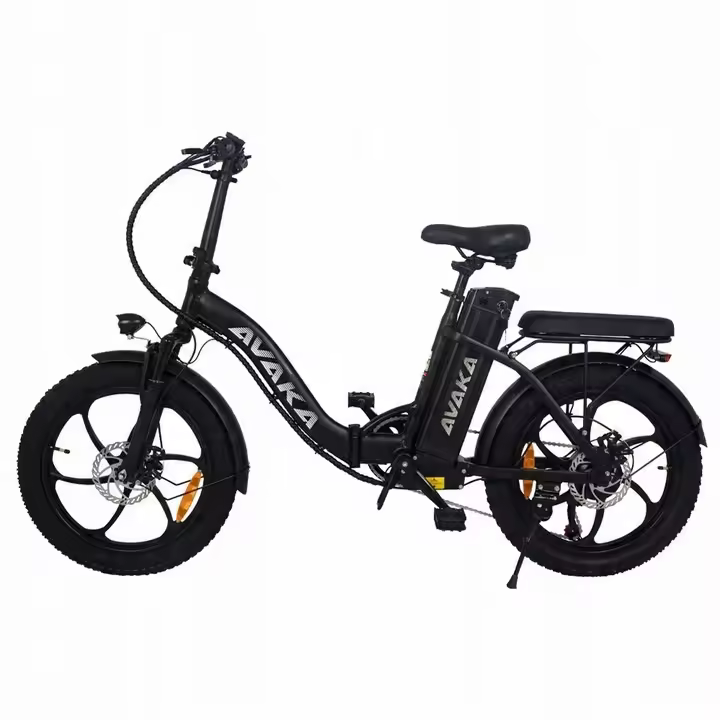 Avaka BZ20plus 48v18.2ah 500W vehículo eléctrico compatible con neumático 20*3.0 100km negro - 1