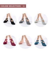 UG Calcetines de Pilates para Mujeres Antideslizantes, Transpirables, Diseño Sin Espalda, Adecuados para Ballet, Danza, Gimnasio Fitness - details 3