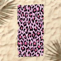 Toalla de piscina de secado rápido, ligera, absorbente, de microfibra con estampado de leopardo, tigres de playa, perfecta para hombres y mujeres - details 3