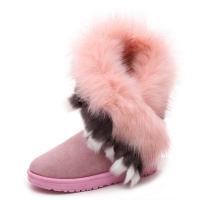 Botas de nieve para mujer, zapatos cómodos e informales, cálidos, para otoño e invierno - details 3