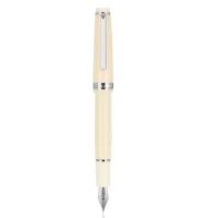 Nuevo Jinhao Serie 82 pluma estilográfica acrílica F 0,5mm punta escuela Oficina suministros escritura de negocios bolígrafos de tinta clip azul amarillo - details 5