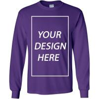Camiseta de manga larga para adulto Añade tu propio diseño de texto Personalizado - details 19