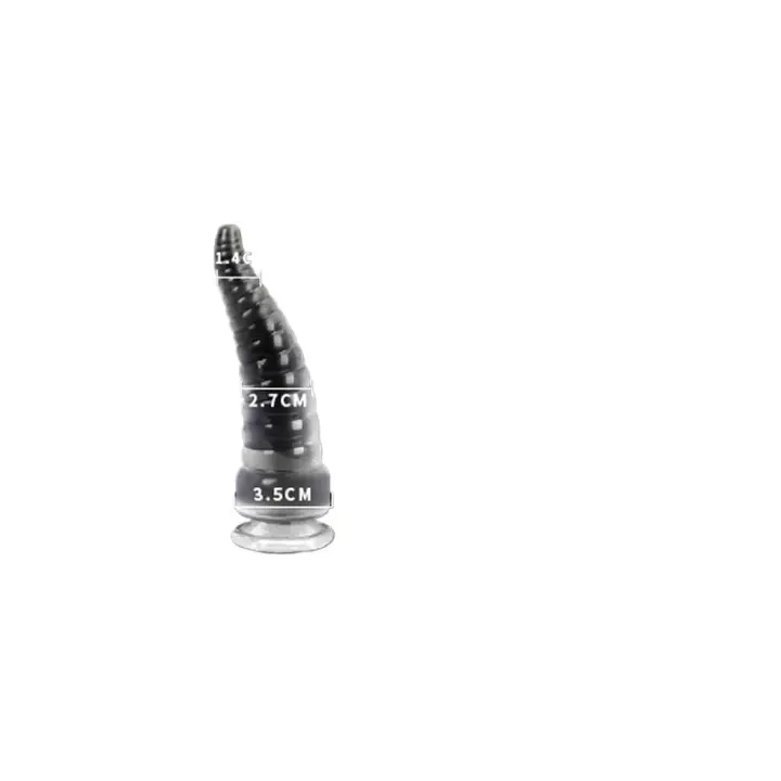 Tapón Anal Vestibular con rosca de pulpo, Consolador de cristal transparente, cuenta Vestibular, crisantemo, masturbador Anal - 1