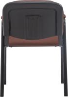 Confidente Ken Pro Tapizada En Tela I Silla De Conferencia con Base De Metal Negro I Silla De Oficina Sin Ruedas I Color:, Color:Negro - details 33