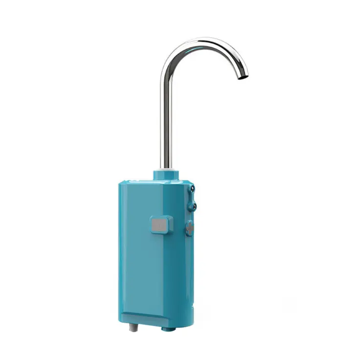 Caja de pesca de inducción inteligente multifuncional, bomba de agua, bomba de refuerzo, bomba de oxígeno para pesca al aire libre, azul - 1