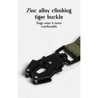 Juego correa collares tácticos nailon perro, hebilla aleación de Zinc resistente duradera, Collar grueso con forro suave para - details 6